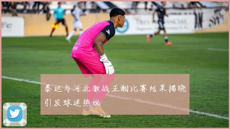 泰达与河北激战正酣比赛结果揭晓引发球迷热议